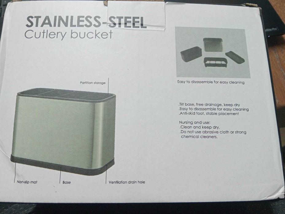 Escorredor de Talheres Profissional–Aço Inox SUS430–Mod. MMT-888 NOVO