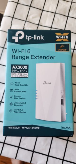 TP-Link RE700X Amplificador de Sinal Dual Band