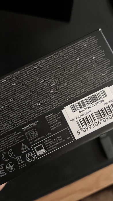 Торг! Терміново!! Продам Мышку Logitech G Pro X Superlight 2 Black