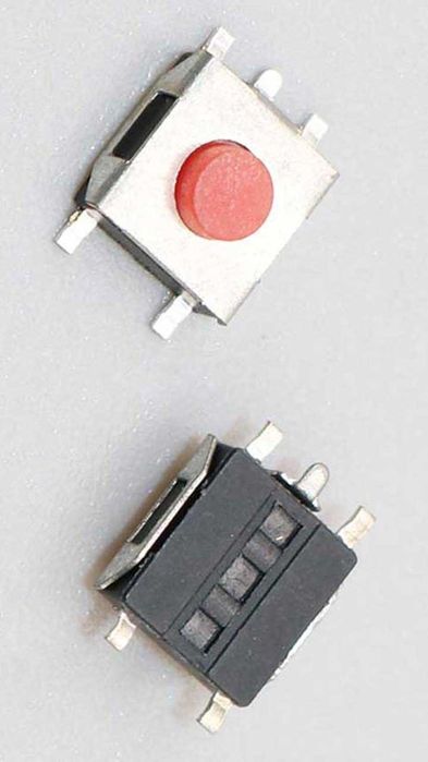120 botões micro switch para placas de telemóveis ou chaves auto
