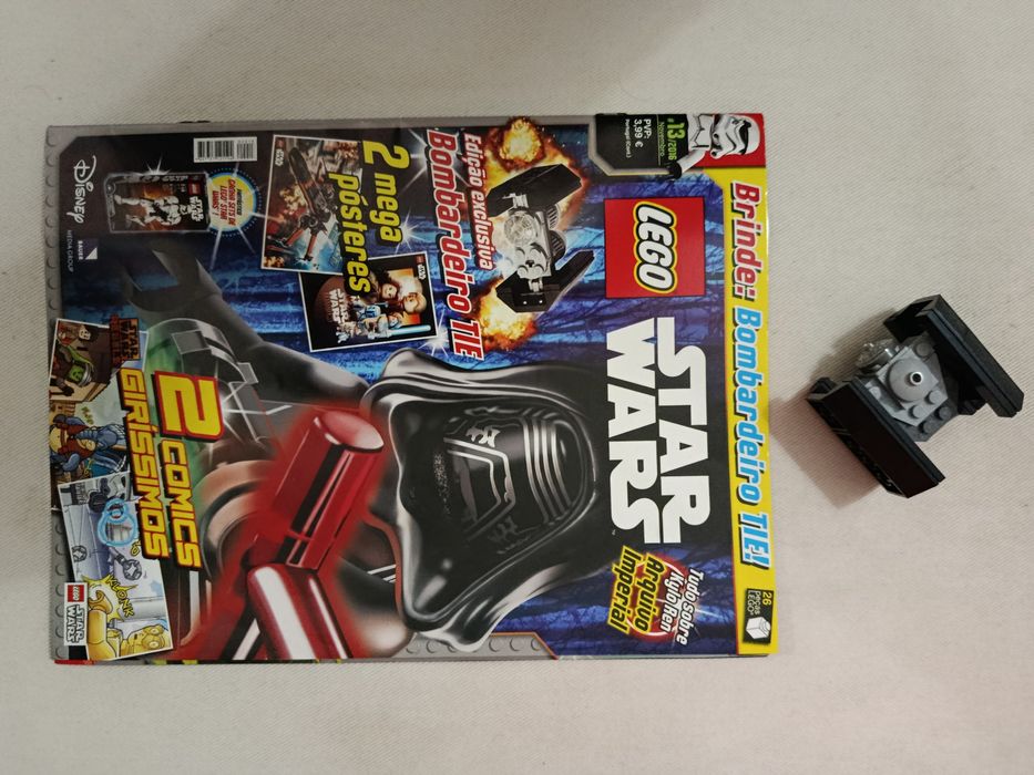 STAR  WARS  - ( 7 revistas + 7 LEGO ) ll