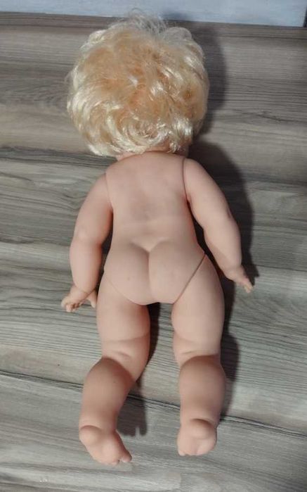 Stara duża lalka gumowa 42 cm