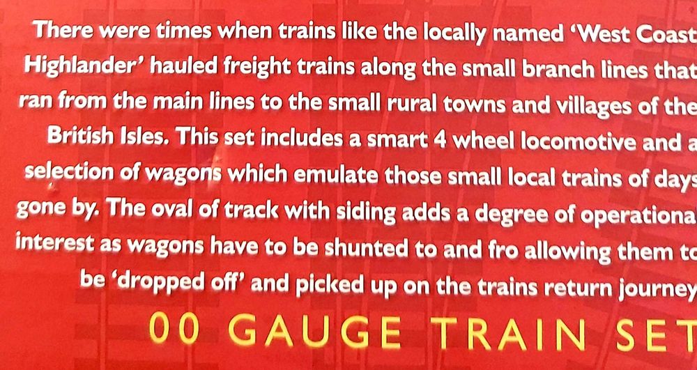 Comboio elétrico Hornby, raridade!