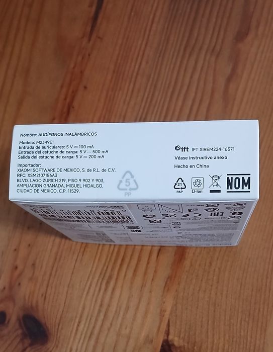 Xiaomi Redmi Buds 6 Lite - Novos e selados