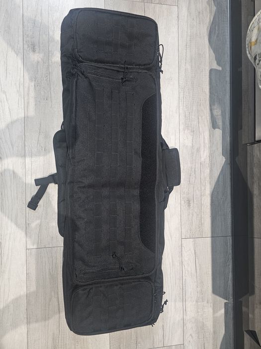 Torba strzelnica na broń długą, wędki 106cm gruba solidna