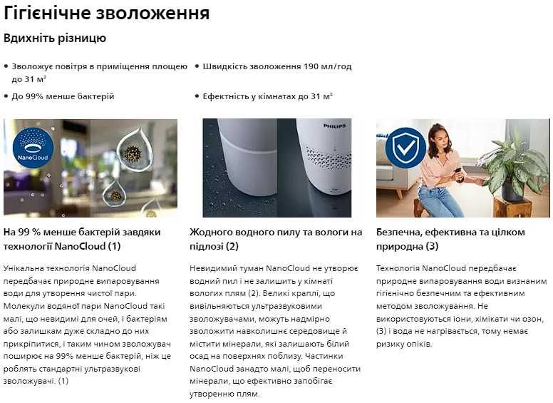 Очищувач повітря Philips та зволожувач у подарунок (все на гарантії)
