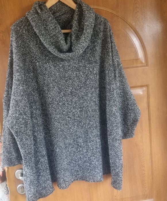 Barbara Speer sweter wełniany, oversize w stylu Rundholz görtz margiel