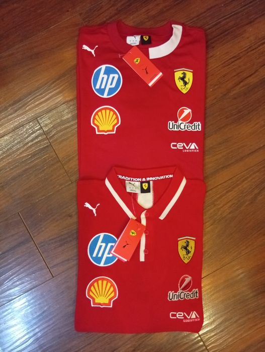 Оригинальная джерси F-1. Puma Ferrari.