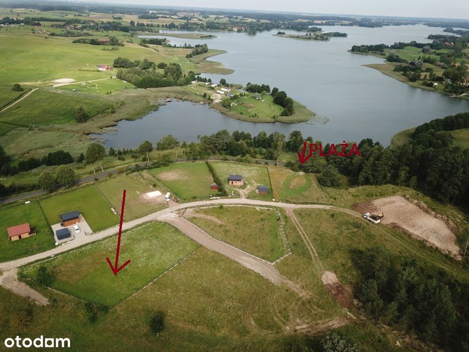 Stare Juchy Ogrodzona działka 1977m2 Szóstak