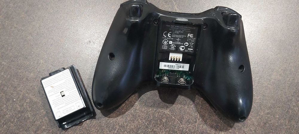 Comando Microsoft Xbox 360 Preto Wireless Sem Fios