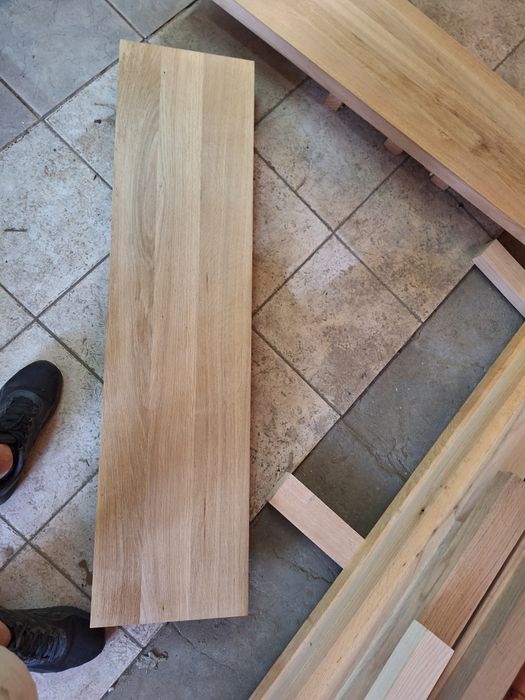 Schody trepy drewniane dąb