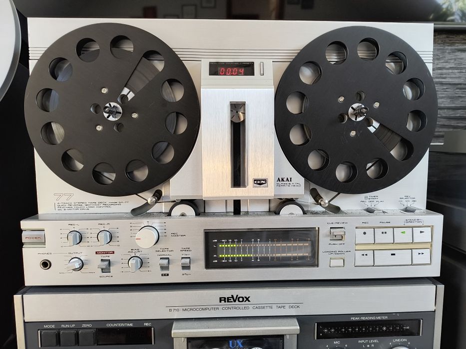 Magnetofon szpulowy  Akai GX 77