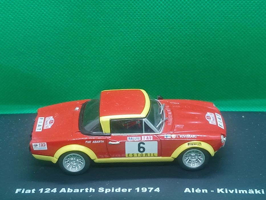 Miniaturas 1:43 Fiat 125 Abarth Ralies  3 modelos diferentes