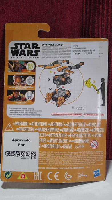 Star Wars peças de coleção