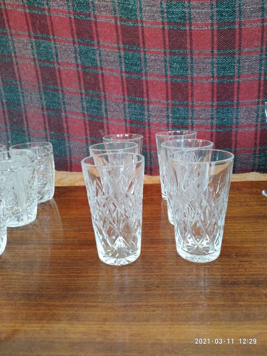 Рюмки, стопки и бокалы хрусталь