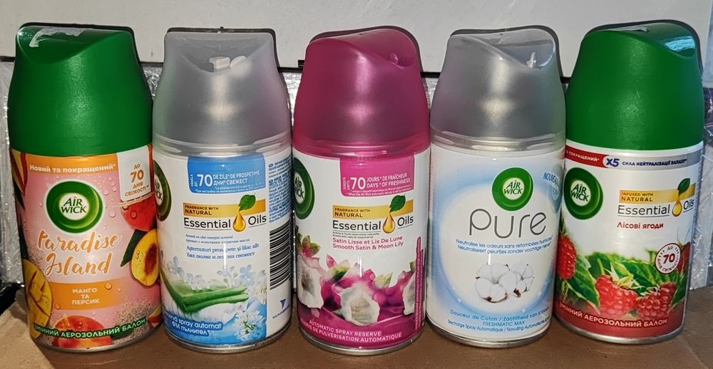 Автоматичний освіжувач повітря Air Wick/Порошок Ariel universal/color