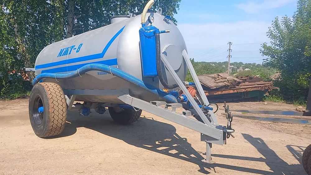 Бочка МЖТ-8 вакумна асенізатор (8м3) до трактора МТЗ