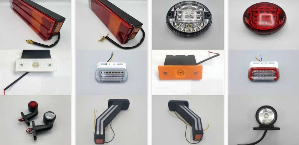 Задние фонари, габариты, рожки, подсветка номера на грузовые авто