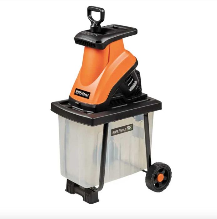 Подрібнювач гілок KRAFT DELE измельчитель веток дробілка електричний