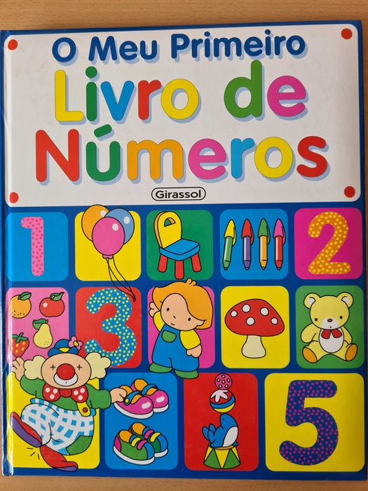 Livro infantil "O Meu Primeiro Livro de Números"