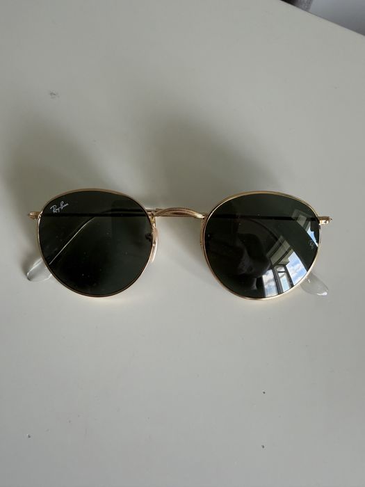 Okulary nowe Ray ban round metal 001 3447 145 5021 3n