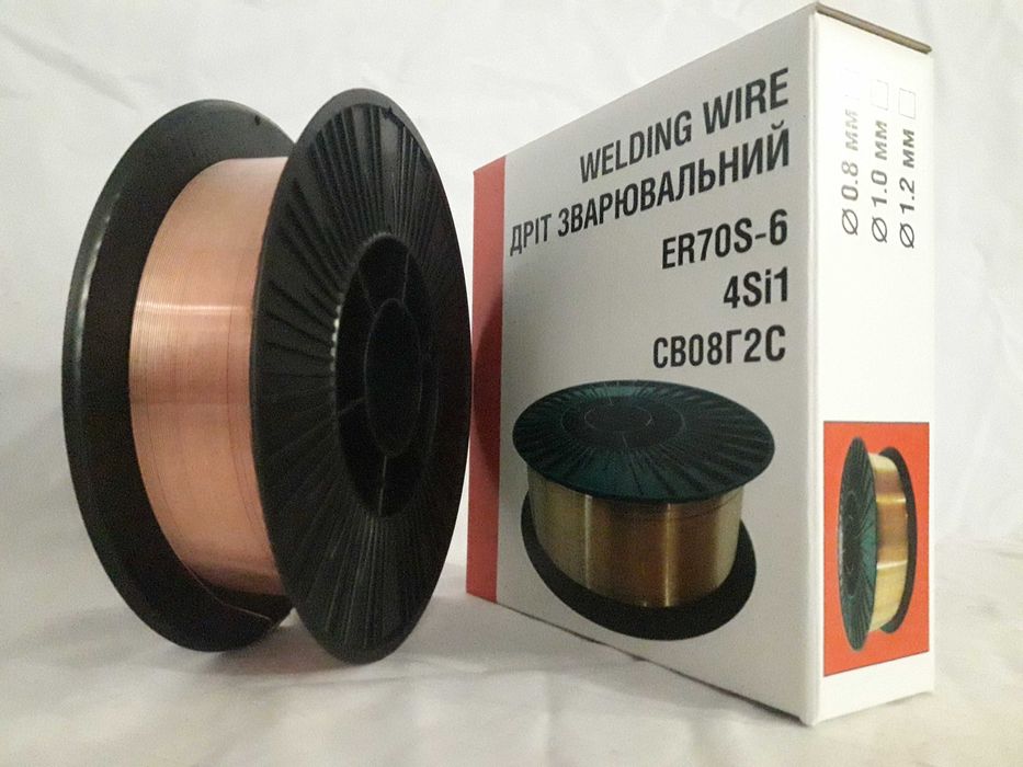 0,8мм Проволока сварочная Дріт зварювальний Народний Варіант ПОДЕШЕВШЕ