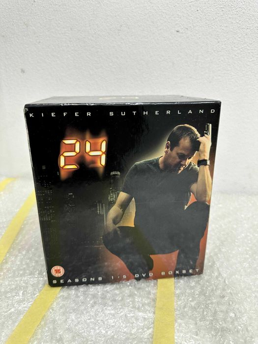 Caixa DVD colecionador da série 24 - temporadas 1-5