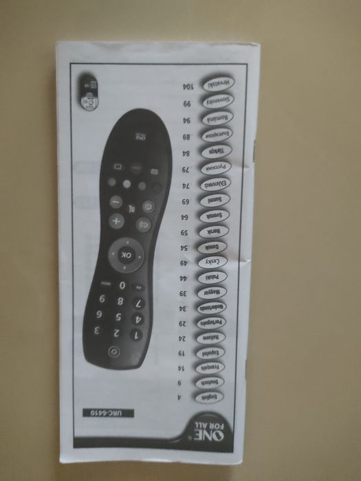 Universal TV Remote as New64752416656001123