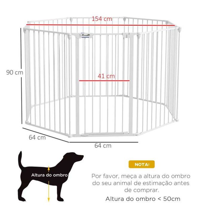 Parque para cão PawHut