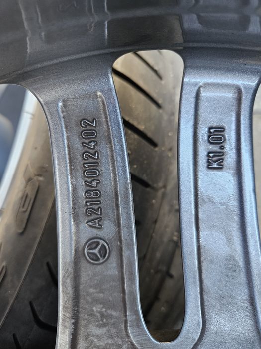 Oryginalne Felgi Aluminiowe 18" Mercedes W212  2xET34.5 2xET48 5x112