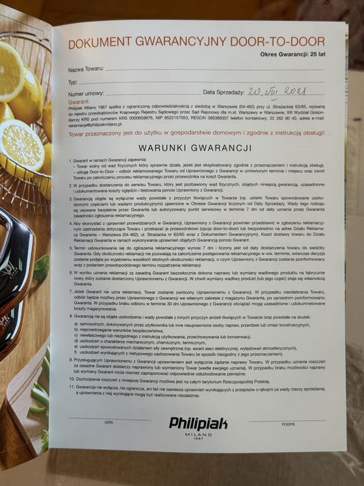 Zestaw Garnków Philipiak Milano Smart Futuro | 14 Elementów | Nowy !!