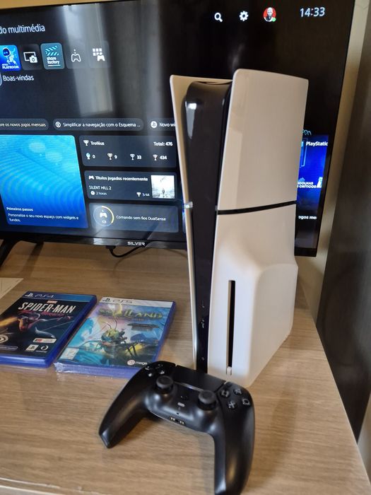 (PS5) Playstation 5 Slim 1TB com garantia (aceito retomas)