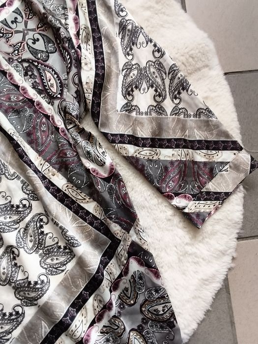 Sukienka szmizjerka za kolano krótka payisle plus size letnia