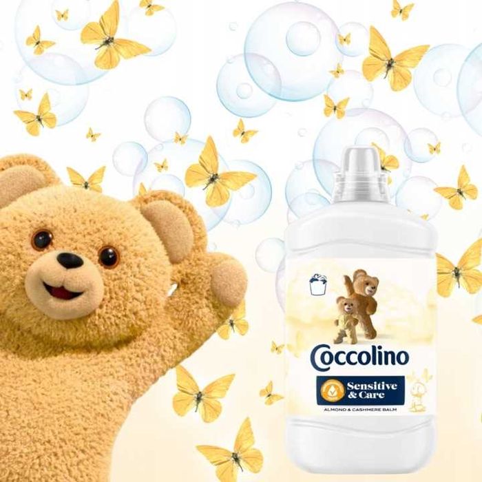 Coccolino perfume&care sensitive almond 1600ml