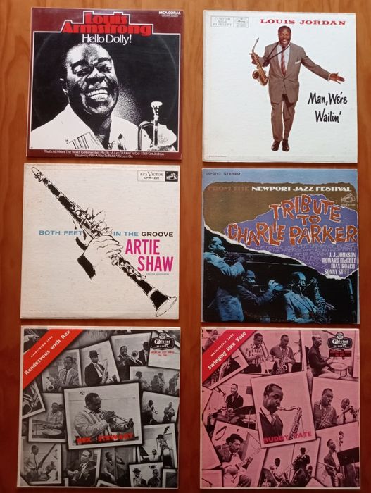 Discos Vinil Antigos de Jazz