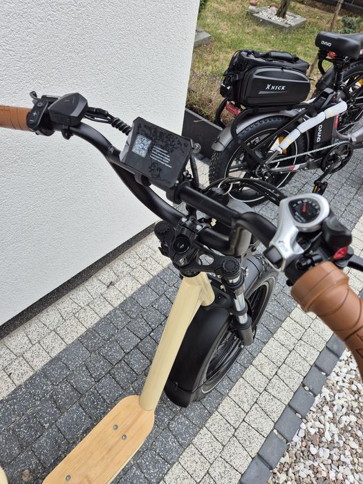 Rower alu elektryczny miejski Okazja