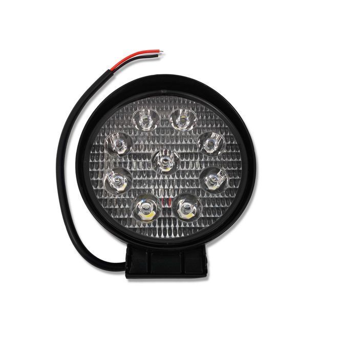 REFLEKTOR Lampa Robocza LED OKRĄGŁA 12-24V 27W [3141]