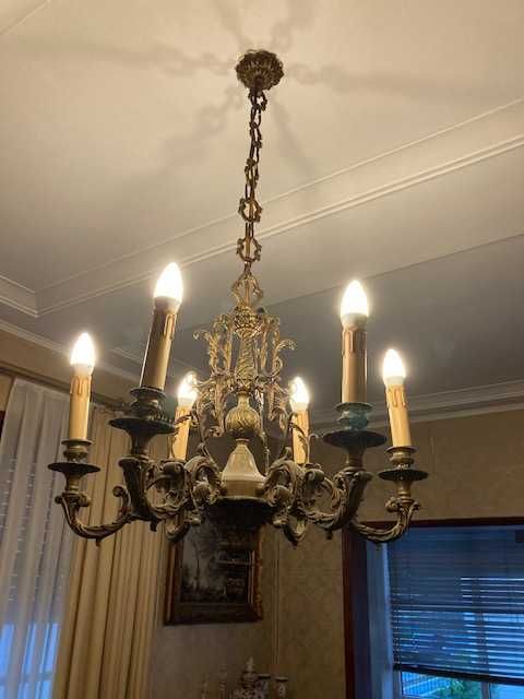 6-Light Bronze Ceiling Lamp423261293385492481
