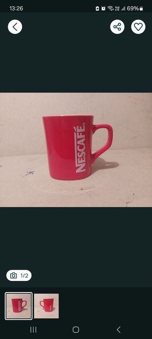 Kubek Nescafe 220 ml z imieniem Rafał