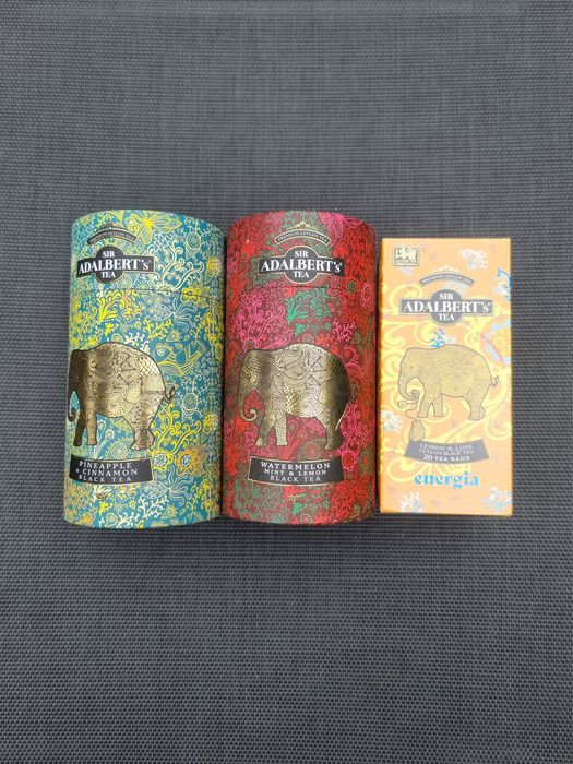 Nowe herbaty Adalbert's Tea arbuz ananas cytryna Sri Lanka Cejlon