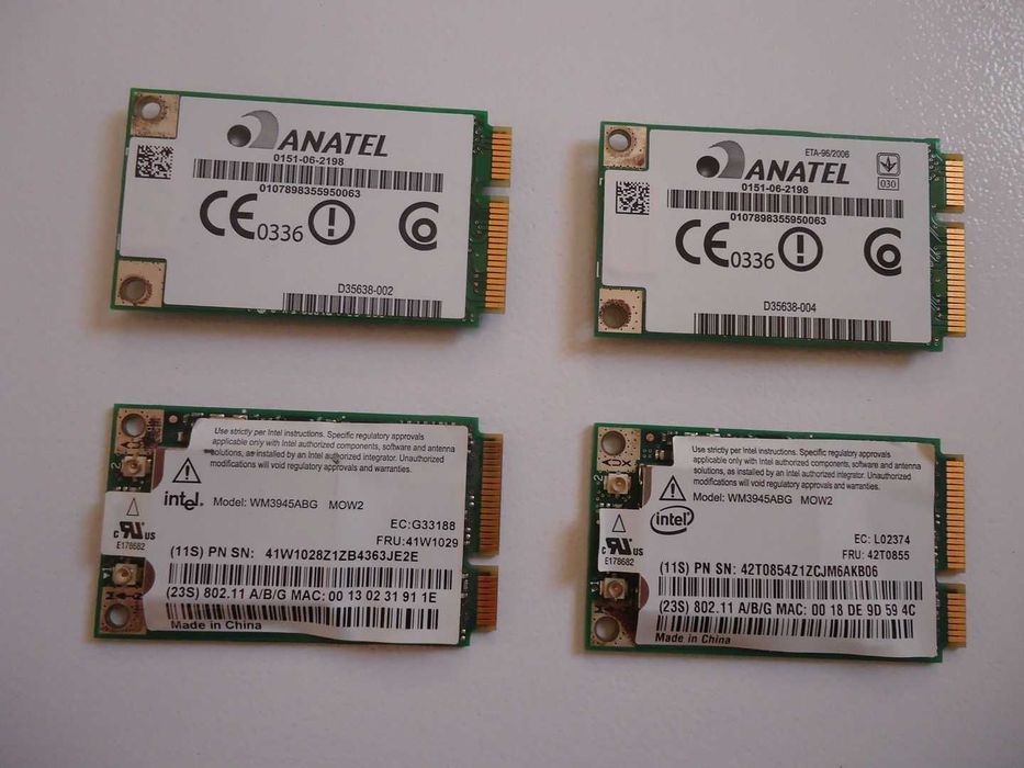 Карты Wi-Fi mini PCI-e (Wi-Fi модуль ) для ноутбуков