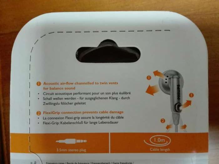 Auriculares Philips (2 conjuntos)