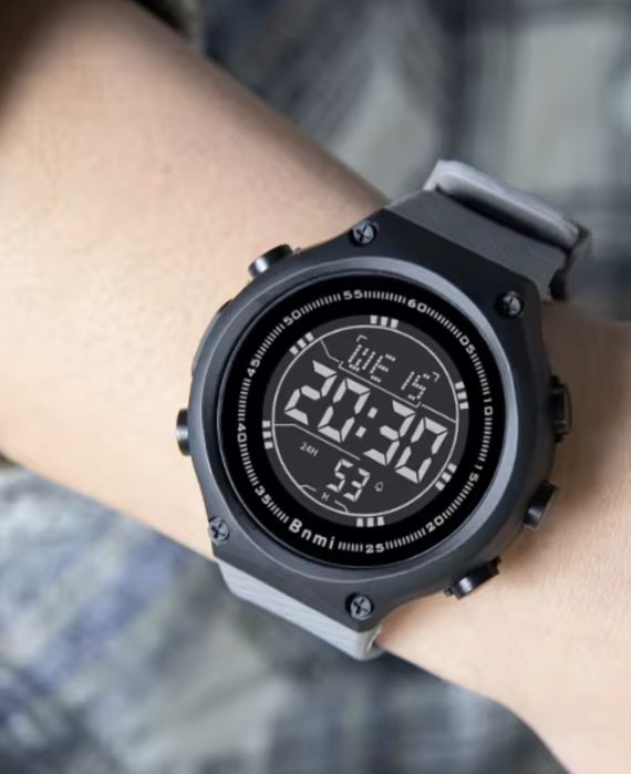 Zegarek Sportowy Męski Cyfrowy Led