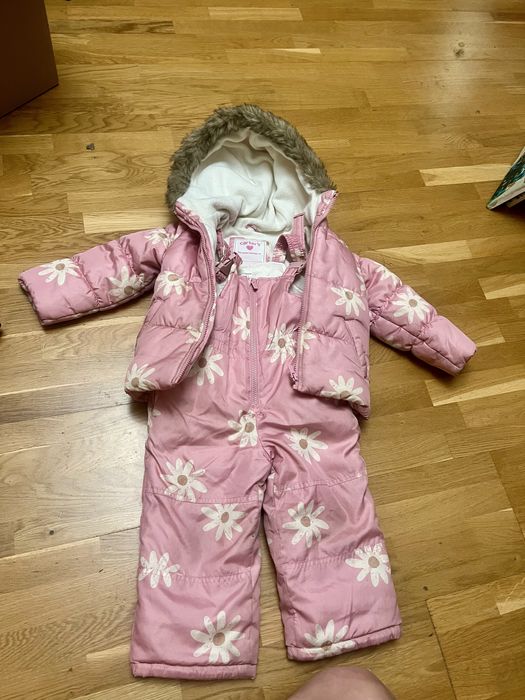 Зимовий комбінезон і куртка Carters р.93-98