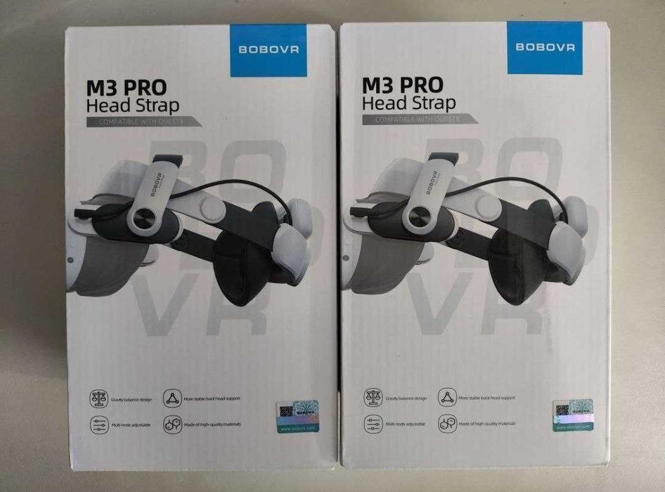 ‼️BOBOVR M3 Pro‼️ кріплення для Meta Quest 3 та 3s з додатковим акумулятором