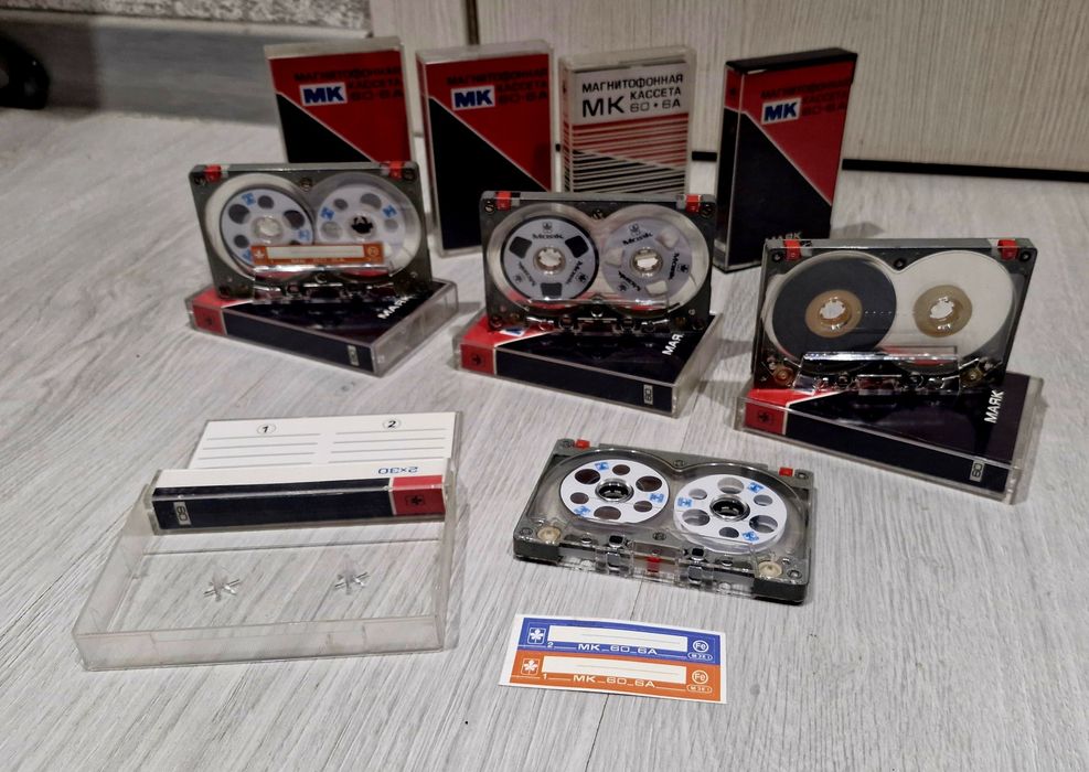 Кассеты маяк новые.