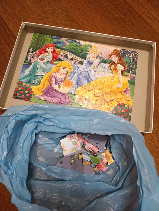 Puzzle układanki 30+60