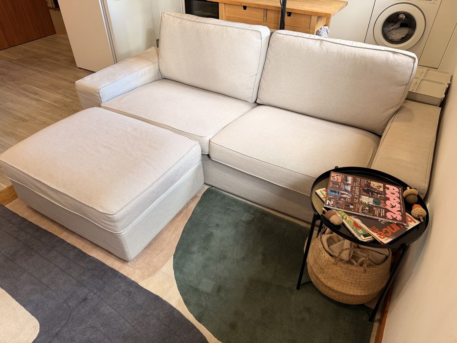 Sofá 4 lugares + Chaise Longue