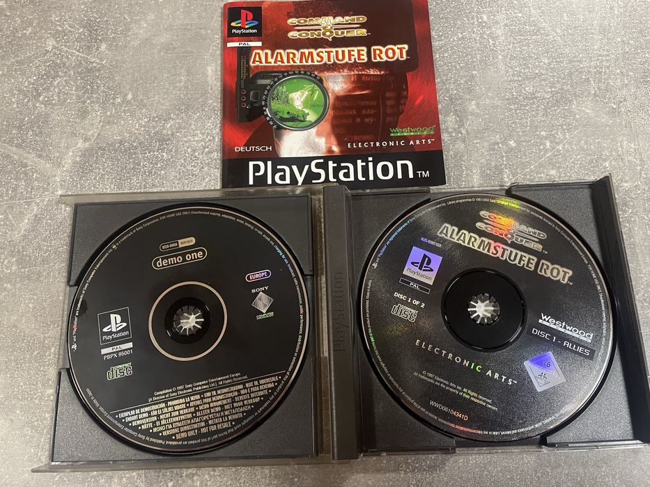 Command & Conquer: Alarmstufe Rot – PlayStation PS1, оригінал (PAL)