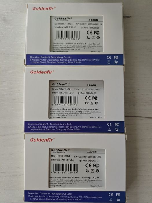 SSD 2.5 /  m2 nvme накопичувачі 128 256 512 ГБ 1 ТБ